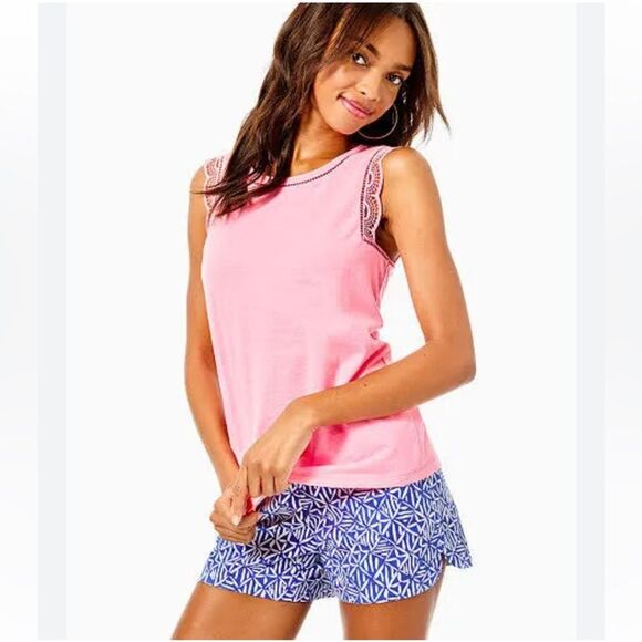 Lilly Pulitzer Top M - Picture 1 of 9